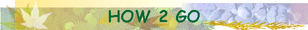 HOW 2 GO